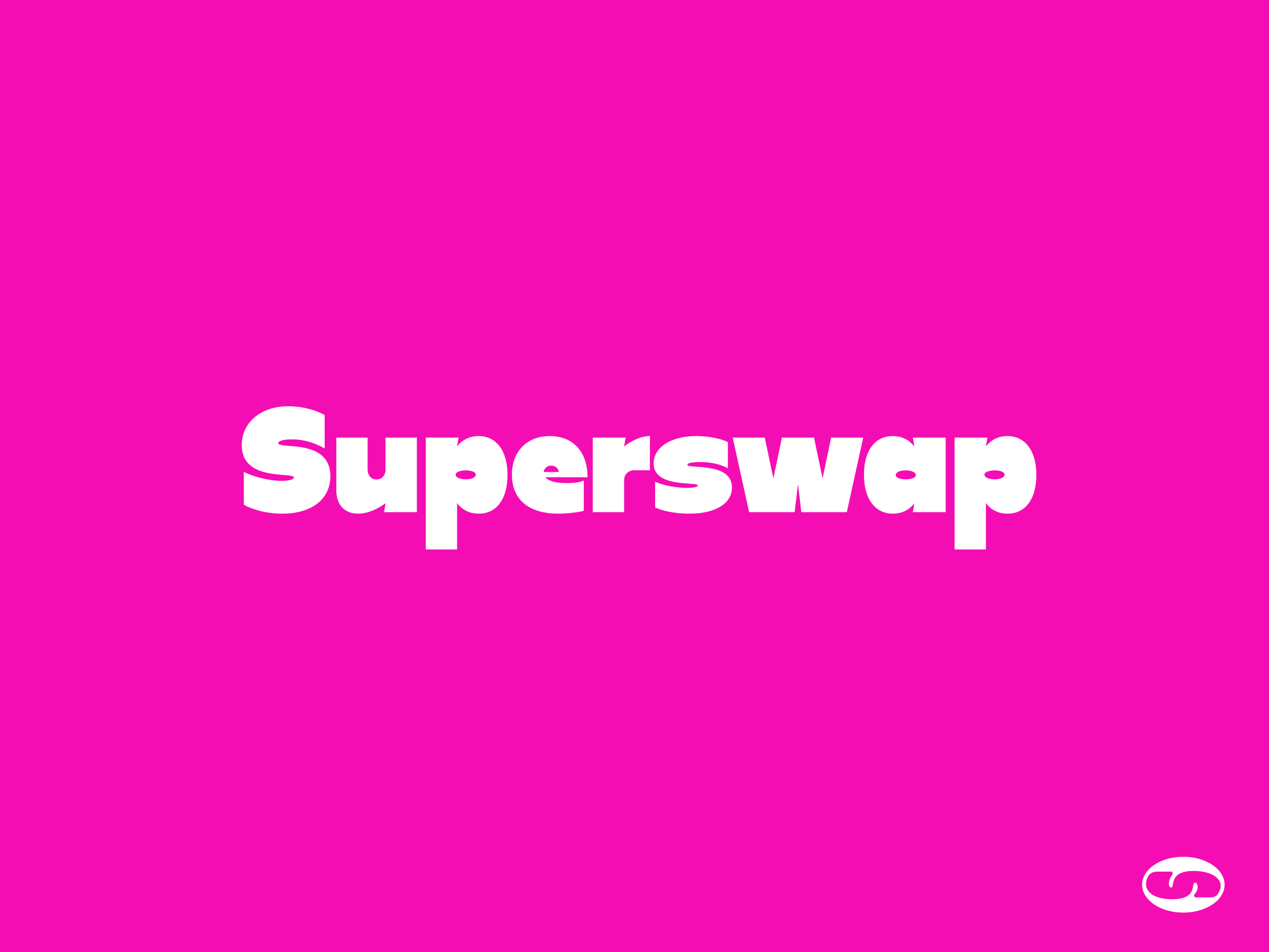 Branding — Superswap wordmark